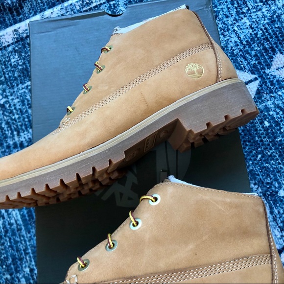 Timberland Lyonsdale Chukka Boots in WHEAT NUBUCK - Picture 11 of 12